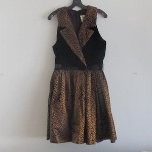 Beautiful Black & Gold Dress